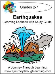 Earthquakes Lapbook With Study Guide Lapbook Learning Science Study Guide