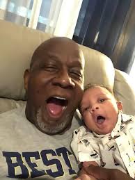 Our grandsons at Pulaski Farmers Market singing with papa 💙