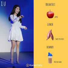 iu diet plan the secret behind how iu loss her weight