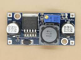 The lm2596 series operates at a switching frequency of 150 khz, thus allowing smaller sized filter components than what would be required with lower frequency switching regulators. Dc Dc Step Down 3a Lm2596 4314 Sunrom Electronics Technologies