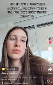 Unable to eat and all out of answers: Abby's journey from TikTok to Germany 