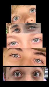 What color are my son's eyes?