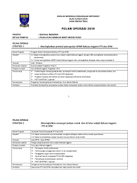 Pencapaian persatuan bahasa inggeris kurang memuaskan. Pelan Operasi Panitia Bahasa Inggeris 2019 Docx