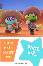 Game Girl Shares Tips And Tricks In Super Mario Odyssey Super Mario Odyssey Mario Odyssey Play Super Mario