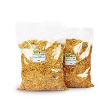 From one plant near about if the marigold flower is rubbed on the affected part, it brings relief in pain and swelling caused by a wasp or bee. Buy Marigold Flower Loose Tea Uk 125g 1kg Buy Wholefoods Online