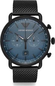 The global italian fashion house focuses on modern, busy and lavish lifestyles and its array of designs, materials and features embrace both classic and casual sophistication and everything in between and a little beyond. Emporio Armani Ar11201 Aviator Analog Watch For Men Buy Emporio Armani Ar11201 Aviator Analog Watch For Men Ar11201 Online At Best Prices In India Flipkart Com