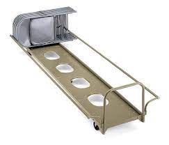 Doesn't have to be exact. All Horizontal Under Stage Folding Chair Storage Caddy By Ki Options Furniture Carts And Dollies Worthington Direct