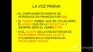 We did not find results for: La Voz Pasiva En Frances Youtube