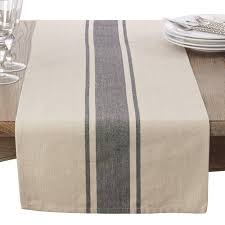 Hambrook Banded Table Runner Table Runners Table Runner Size Striped Table Runner