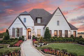 Model Home In Houston Texas Fulbrook On Fulshear Creek 60s Community Model Home In Houston Texas Fulbrook Painted Brick House Craftsman House Home Builders