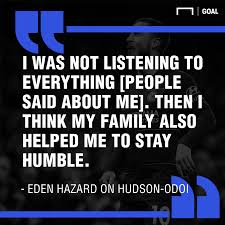 Latest on real madrid forward eden hazard including news, stats, videos, highlights and more on espn. Chelsea News I Was Better At 18 Eden Hazard Challenges Callum Hudson Odoi To Stay Humble To Improve Goal Com