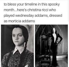 Pin By Crystal Palafox On Funny Addams Family Wednesday Addams Christina Ricci