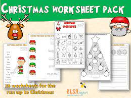 Maybe you would like to learn more about one of these? Christmas Worksheet Pack Item 251 Elsa Support