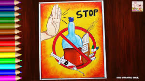 1280x985 alcohol and drug abuse posters effects of alcoholdrug abuse. How To Draw Stop Drugs Stop Drug Abuse Drawing With Oil Pastel Kids Drawing Book Youtube