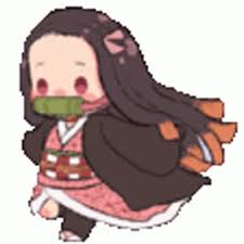 Nezuko run away from kanao.nezuko become chibi, that very cute :)copyright disclaimer under section 107 of the copyright act 1976. Cute Nezuko Gif Cute Nezuko Run Discover Share Gifs Animated Icons Anime Funny Anime Running