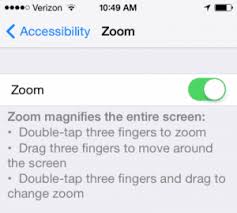Iphone Ipad Enable Or Disable Zoom Technipages