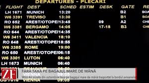Wizz Air Scoate Din Octombrie Taxa Pe Bagajul Mare De ManÄƒ Trasportat La Bordul Avioanelor