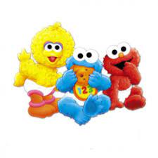 Sesame Street Baby Shower Baby Elmo Elmo And Cookie Monster Sesame Street Birthday