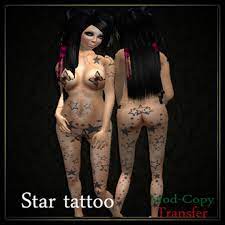 Tattoo artists are revealing what it's like to tattoo someone's private parts, and i'm cringing. Second Life Marketplace Filou Full Body Star Tattoo A