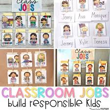 Classroom Jobs That Kids Will Love Proud To Be Primary