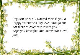 Friendship is integral to any kind of love. Happy Valentines Day Best Friend Quotes Facebook Visitquotes