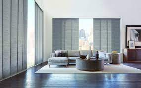 ♦ hunter douglas window cover grand openings with skyline® gliding window panels. Hunter Douglas Skyline Gliding Window Panels Austintatious Blinds And Shutters