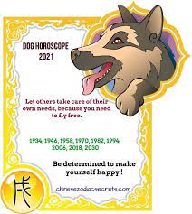The people born under this sign will be successful professionally, with a quick enough mind to adapt regardless of the domain or the project they join. Year Of The Dog 2021 Horoscope Luck Predictions