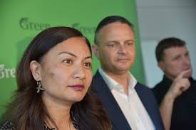 Marama Davidson Co-leader Green Party Aotearoa Editorial Stock Photo