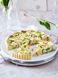 Lachs Quiche In Barlauch Eiermilch Rezept Lecker Rezept Lachs Quiche Rezepte Lecker