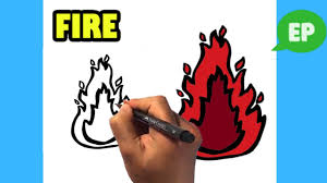 The result is a wonderful flame. How To Draw Fire Easy Drawing Lesson For Beginners Social Useful Stuff Handy Tips