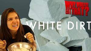 Creamy, fine grit, gummy, mildly earthy edible natural clay chunks, from america. Georgia S White Dirt Aka Edible Clay Why Would You Eat That Video Dailymotion