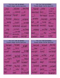 Yes or no questions game for girlfriend. Present Simple With Yes No Questions Tic Tac Toe Or Bingo Game Teaching Resources