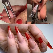 Dubai montreal alaska cjp crushed crystals nts bling on adhesive. Acrylic Nail C Curve Pincher Pinching Tool Clamp Shaping Tweezers Nails Extension Clips Nail Art Equipment Aliexpress