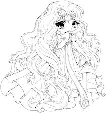 Check it out, download and print. Drawing Long Hair Anime Princess Drawing