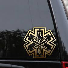 Medic Spartan Decal Sticker Swat Tactical Military Window Laptop Truck Car Tactical Medic Fire Emt Combat Medic