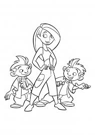 Hello there everyone , our latest update coloringsheet which your kids canuse with is drawing kim possible coloring pages, posted on kim. Kim Jim And Tim Possible Coloring Pages Kim Five With Plus Coloring Pages Colorings Cc