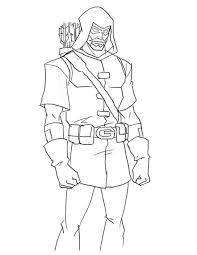 Nos 142 dessins à colorier de super héros seront satisfaires les petits comme les plus grands. Coloriage Green Arrow Sur Coloriage A Imprimer Sur Coloriages One