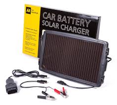 Most solar battery chargers range in power between 2 and 18 volts. Review Of Aa Solar Power Car Battery Charger Maintainer The Car Stuff