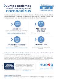 Esto te permitirá obtener el certificado de afiliación de la nueva. Nuestra Atencion Esta Al Alcance De Tus Manos Nueva Eps