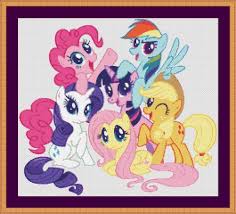Oh i've got a treat today. My Little Pony Cross Stitch Kit Crossstitchkingdom