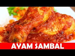 Ayam negri potong sesuai selera•bumbu ungkep ayam•kunyit•bawang nasi ayam goreng sambal matah kecombrang. Resepi Ayam Masak Sambal Cara Masak Ayam Masak Sambal Yang Sangat Sedap Youtube