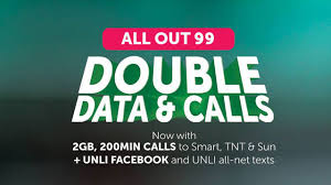 Unli calls to smart, tnt and sun unli sms to to all networks,100mb data, unli spinnr for more information subscribe or visit www.smart.com.ph. Smart Alloutsurf 99 And Uct 100 Now With Double Data Too Pinoy Techno Guide
