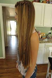 Long Hipster Hair Highlighted Straight Style With Asymmetrical Braid Hairstyles Weekly I Like This Long Hair Styles Hair Styles Cool Hairstyles