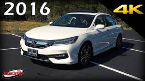 Local dealer finder · exclusive savings · expert reviews 2016 Honda Accord Touring V6 Ultimate In Depth Look In 4k Youtube