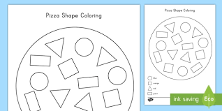 Pizza Shape Math Coloring Activity Math Resources Twinkl Find & download free graphic resources for pizza icon. pizza shape math coloring activity