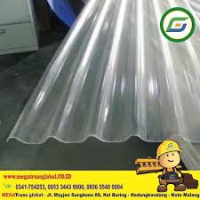 Meski harga asbes plastik ini tergolong tinggi, namun ia memiliki kualitas yang memadai, dengan pilihan yang sangat bervariasi. Jual Atap Plastik Transparan Fiber Gelombang Murah Di Malang P 240x80x0 6 Kota Malang Megatruss Global Tokopedia