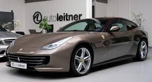 We Think This Light Brown Ferrari Gtc4lusso Looks Fab What Say You Ferrari Car Paint Jobs Brown