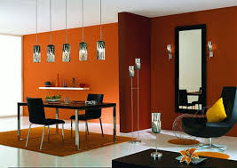Orange Paint Ideas For Family Room Jpg 600 426 Pixels Minimalist Dining Room Dining Room Colors Dining Room Colour Schemes