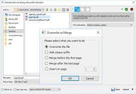 Pdf Merging Via Extended Save As Dialog In Pdf Impress Pdf Impress Digital Signing