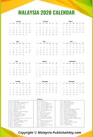 Sarawak considering december 24 public holiday. Malaysia Calendar 2020 With Public Holidays